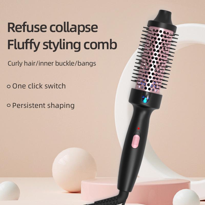 Roller hair comb